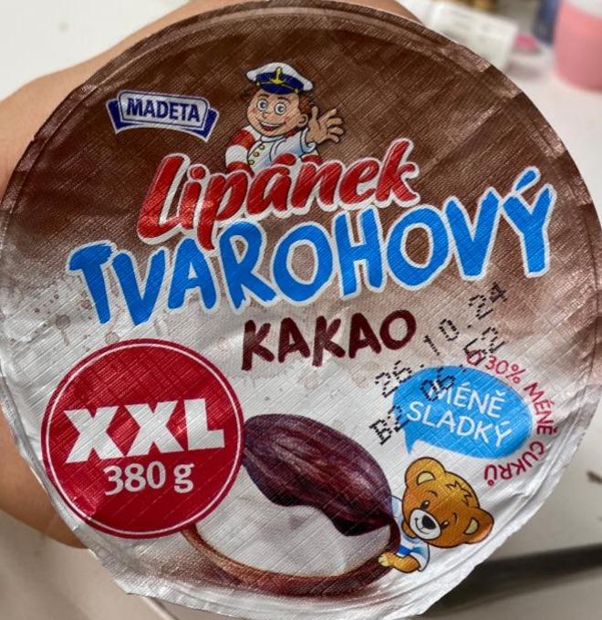 Képek - Lipánek tvarohový kakao méně sladký Madeta