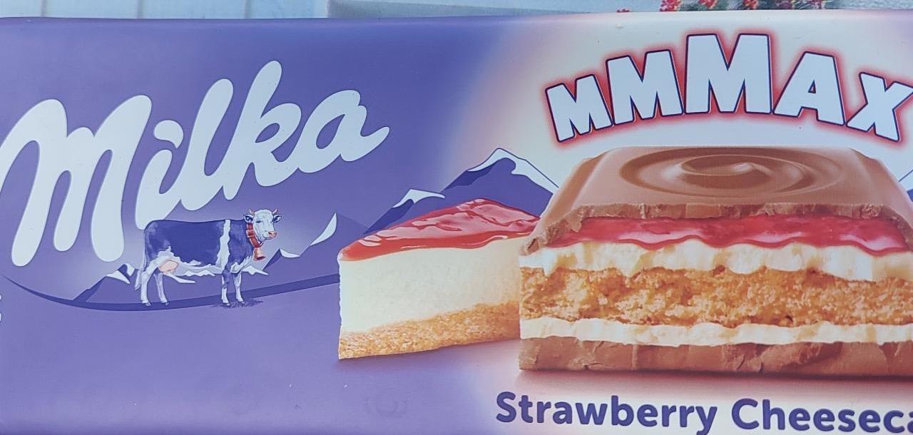 Képek - Milka MMMAX Strawberry Cheesecake