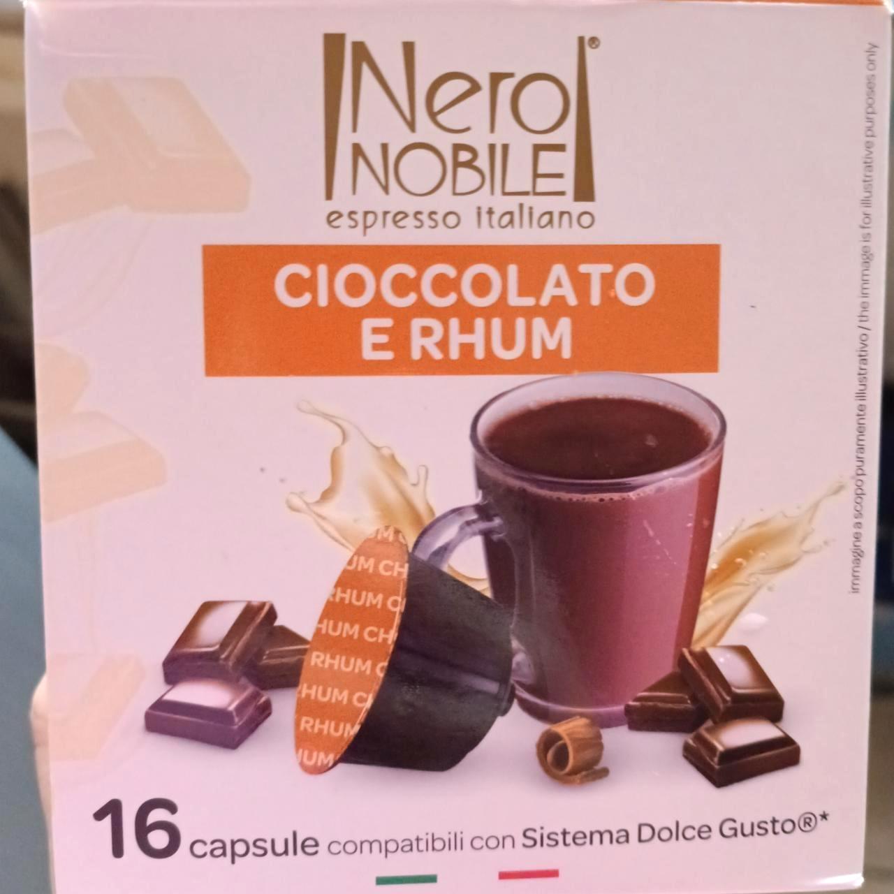 Képek - Cioccolato e rhum kapszula Nero Nobile