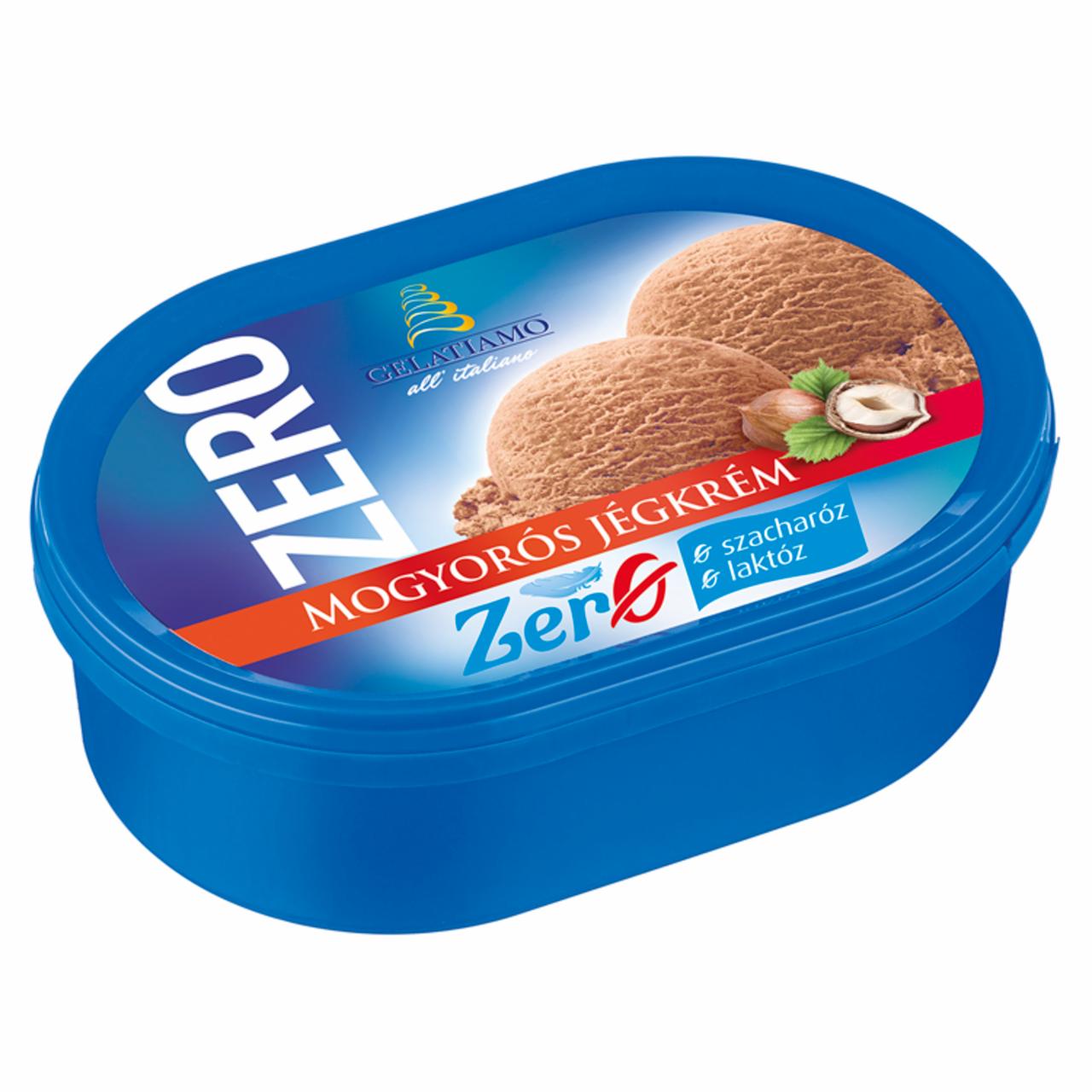 Képek - Gelatiamo Zero mogyorós jégkrém cukorral és édesítőszerrel 1000 ml