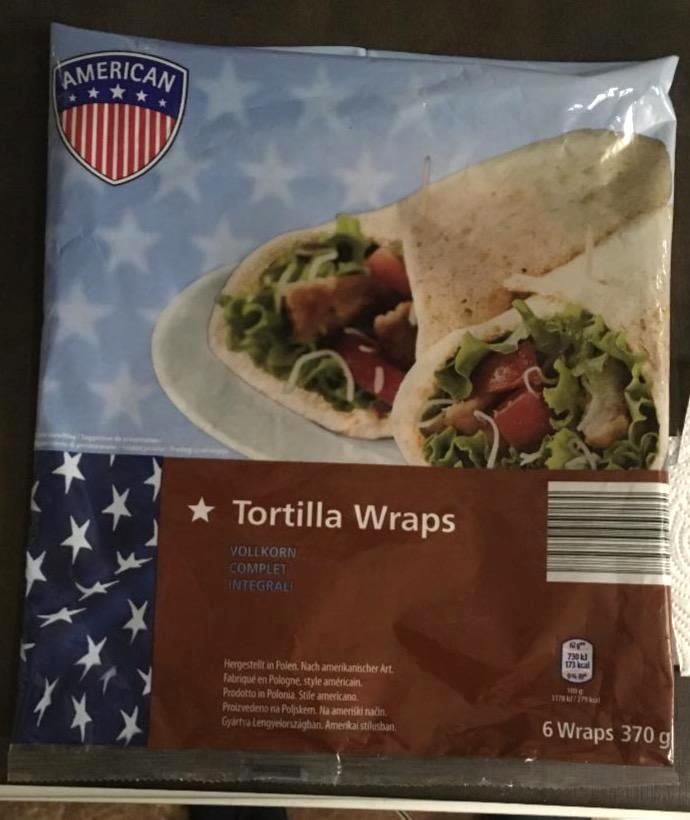Képek - Tortilla Wraps - teljes kiőrlésű lisztből American