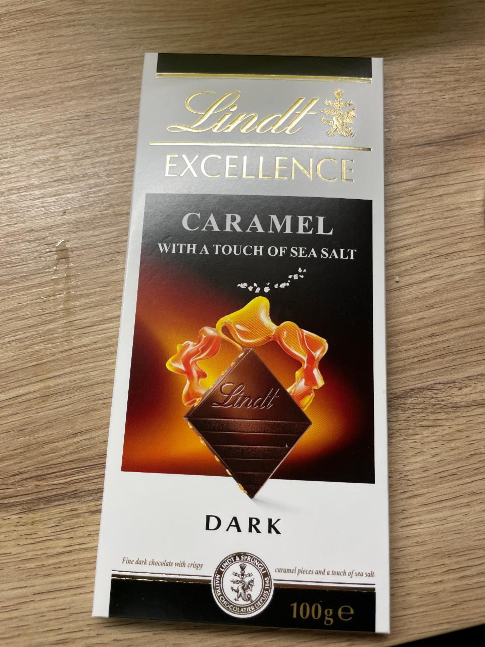 Képek - Excellence Caramel with a touch of sea salt dark Lindt