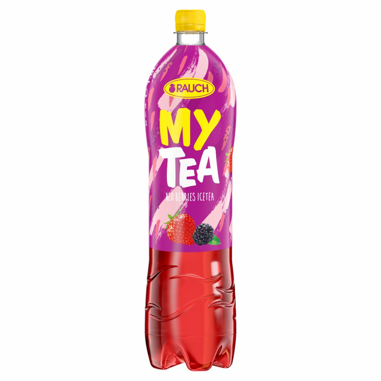 Képek - Rauch My Tea Ice Tea piros gyümölcs üdítőital gyümölcsteából 1,5 l