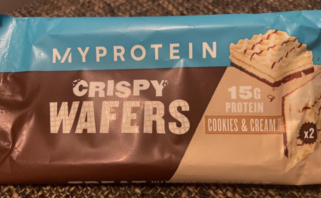 Képek - Crispy wafers Cookies & cream MyProtein