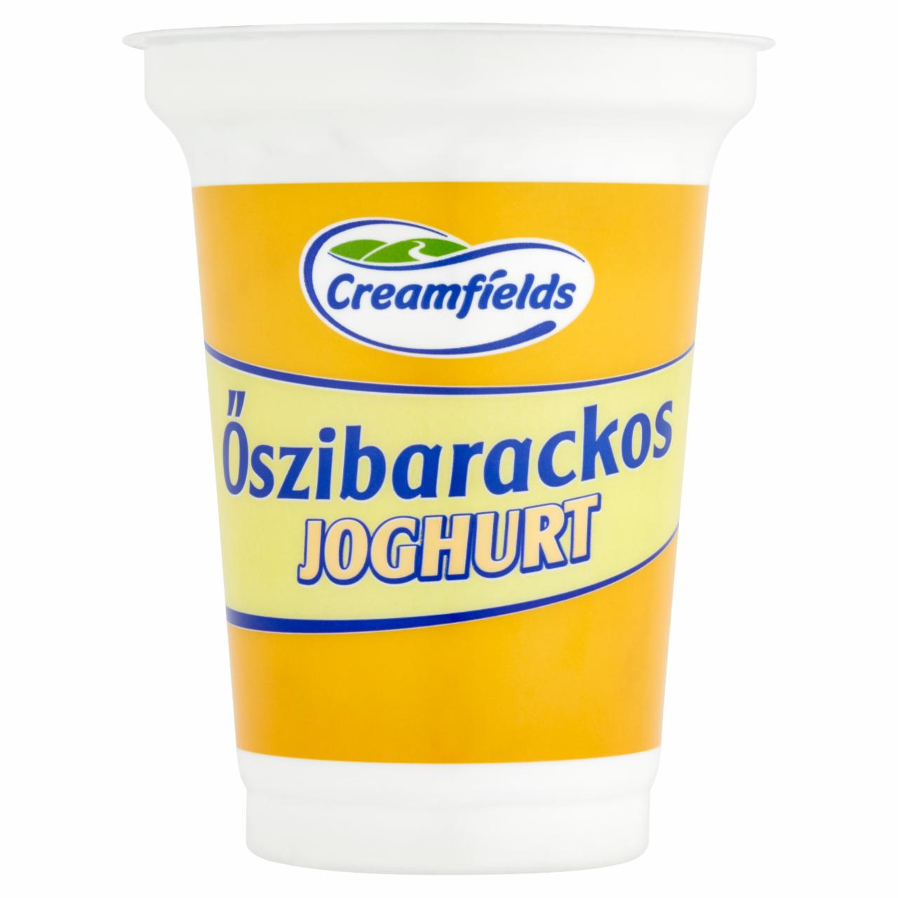 Képek - Creamfields őszibarackos joghurt 375 g