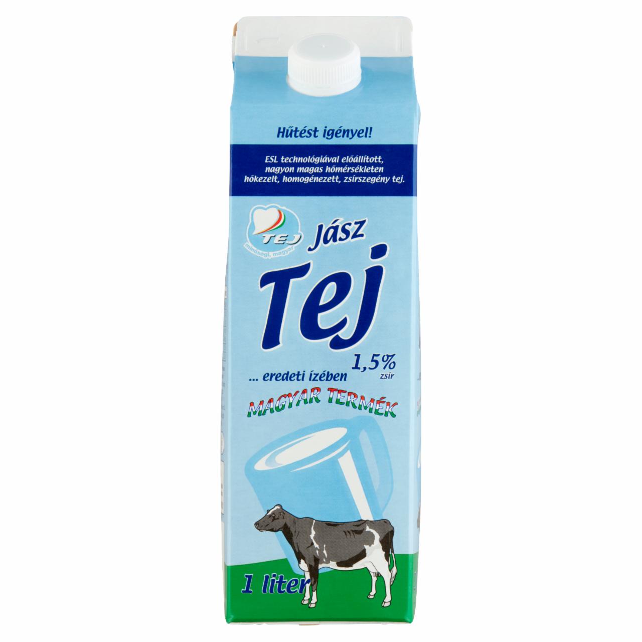 Képek - Jásztej ESL zsírszegény tej 1,5% 1 l