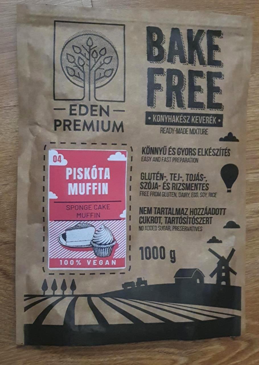 Képek - Bake Free piskóta, muffin gluténmentes lisztkeverék Eden Premium