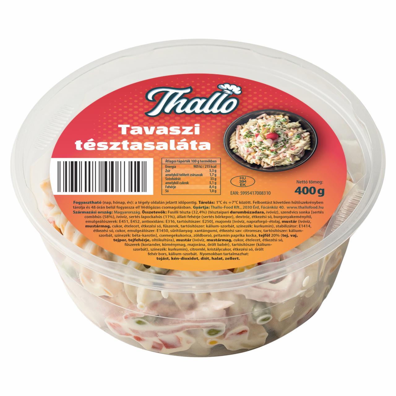 Képek - Thallo tavaszi tésztasaláta 400 g