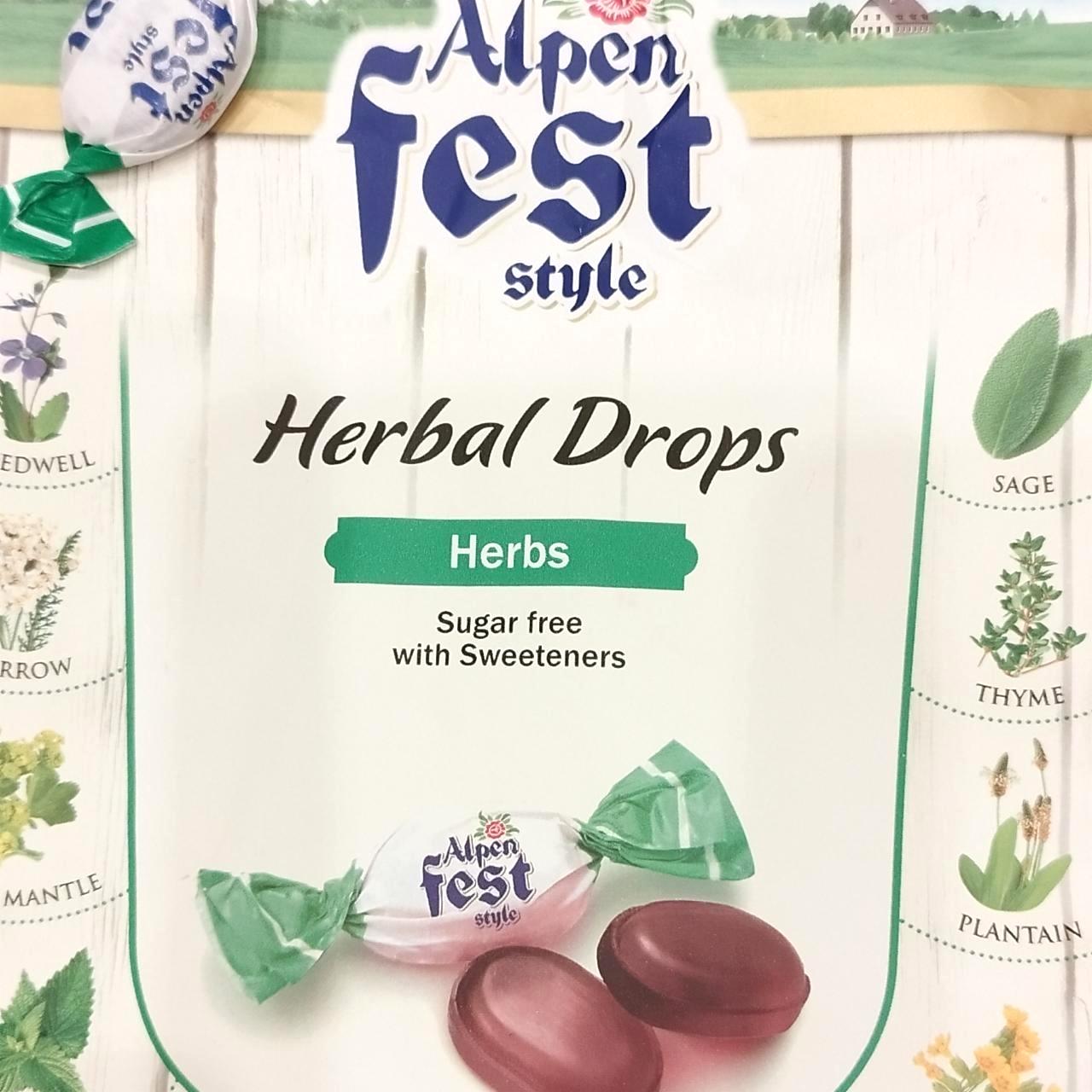 Képek - Alpen fest style Herbal Drops