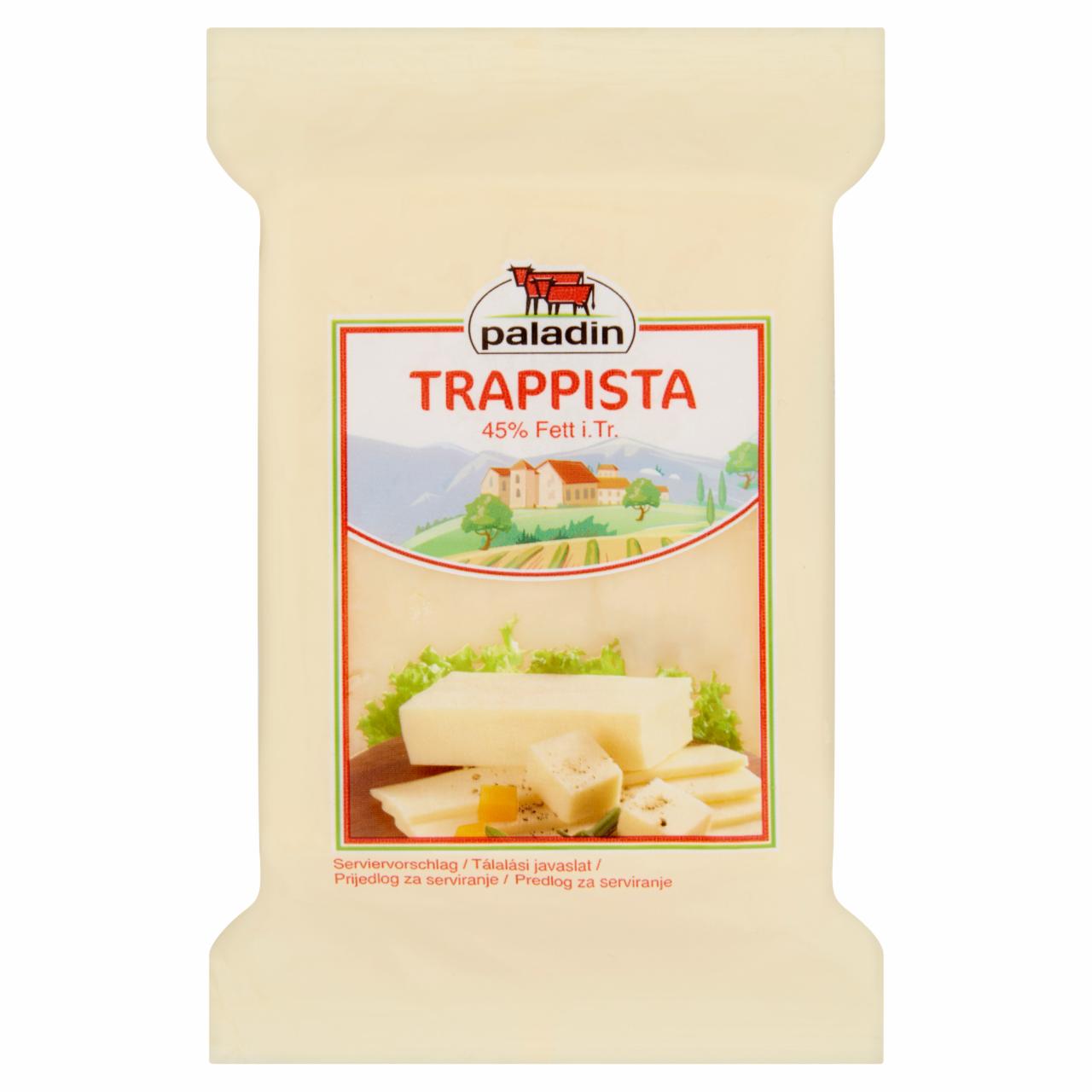 Képek - Paladin trappista félkemény, zsíros sajt 200 g