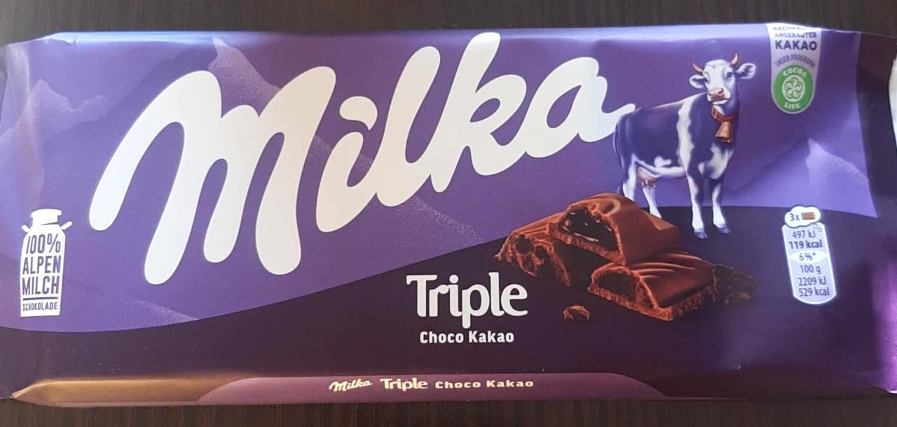 Képek - Milka Triple Choco Kakao