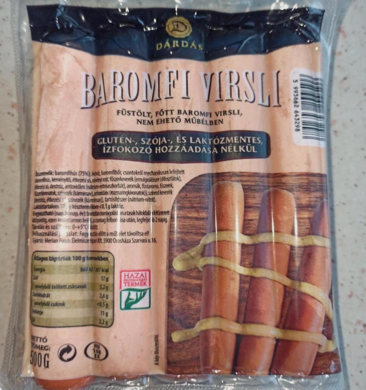 Képek - Baromfi virsli Dárdás