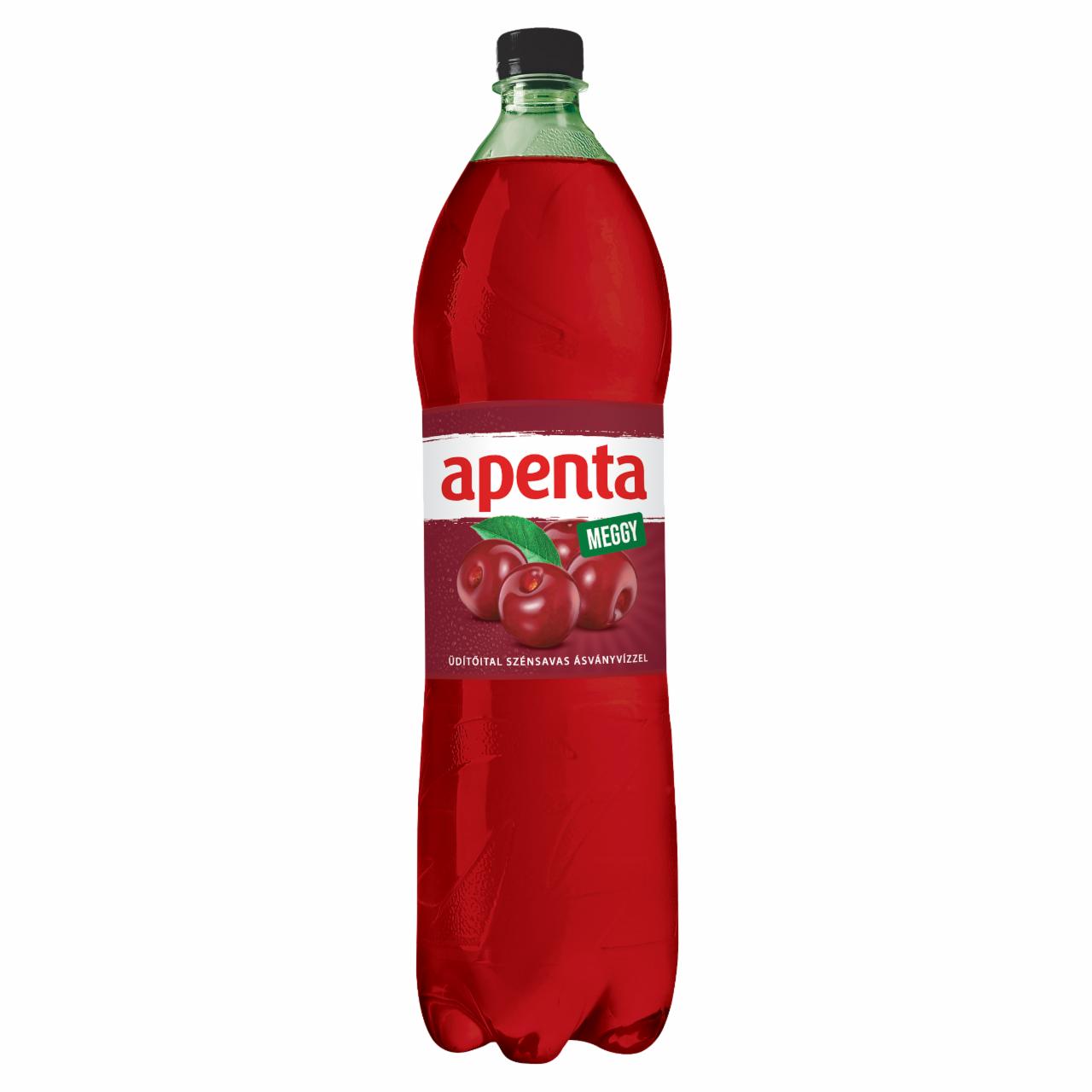 Képek - Apenta meggy üdítőital szénsavas ásványvízzel 1,5 l