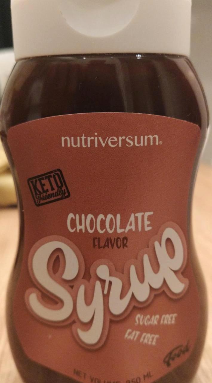 Képek - Chocolate flavor syrup Nutriversum
