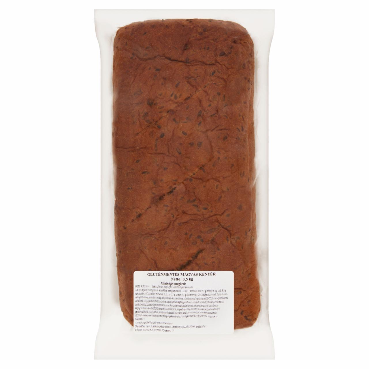 Képek - Gluténmentes magvas kenyér 0,5 kg