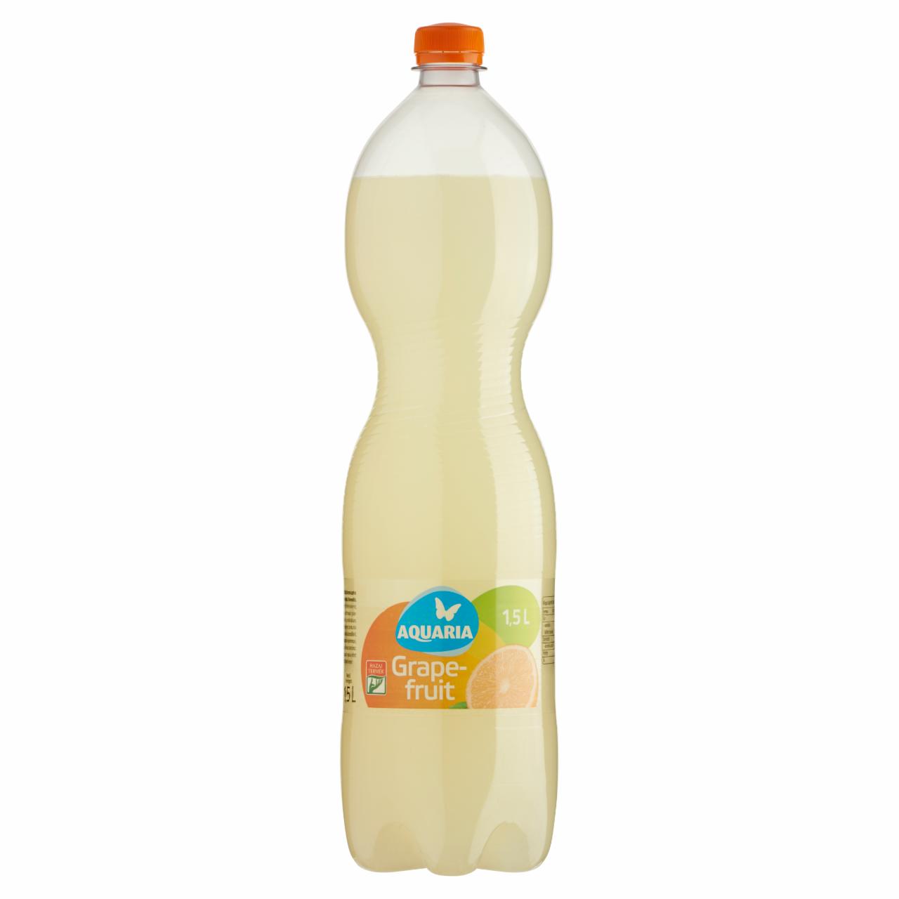 Képek - Aquaria grapefruit ízű szénsavas üdítőital cukorral és édesítőszerekkel 1,5 l