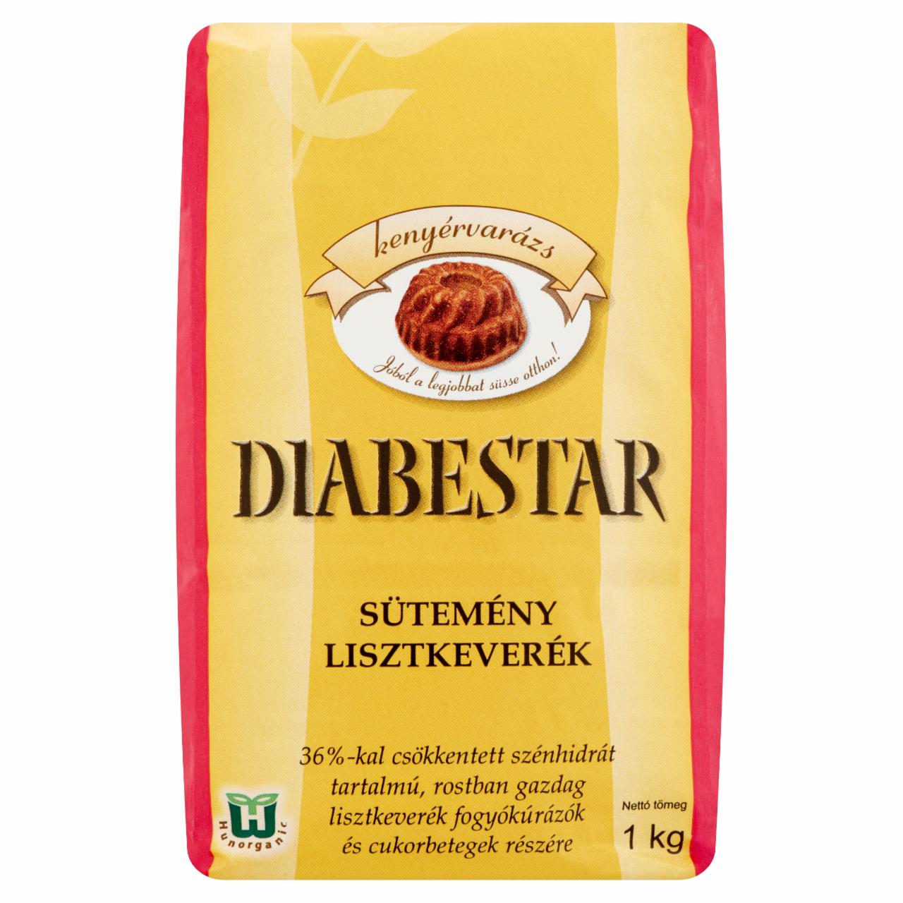 Képek - Kenyérvarázs Diabestar sütemény lisztkeverék 1 kg