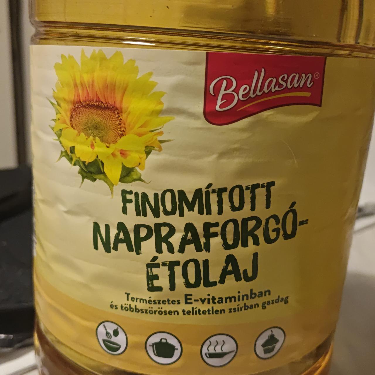 Képek - Finomított napraforgó étolaj Bellasan