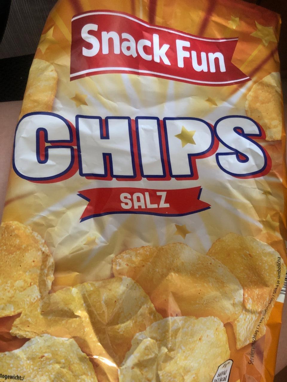 Képek - Sós chips Snack Fun