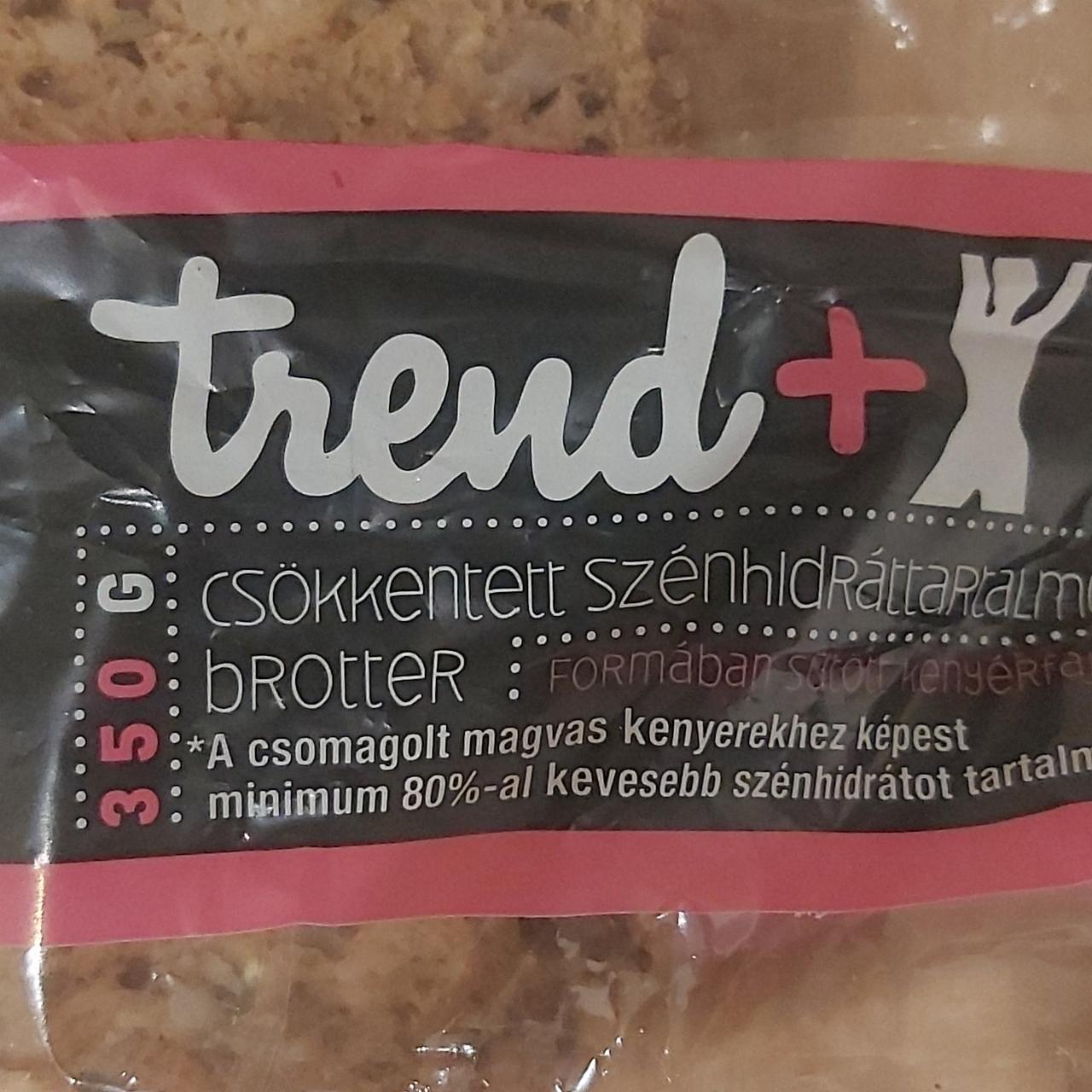 Képek - Csökkentett szénhidráttartalmú brotter Trend+