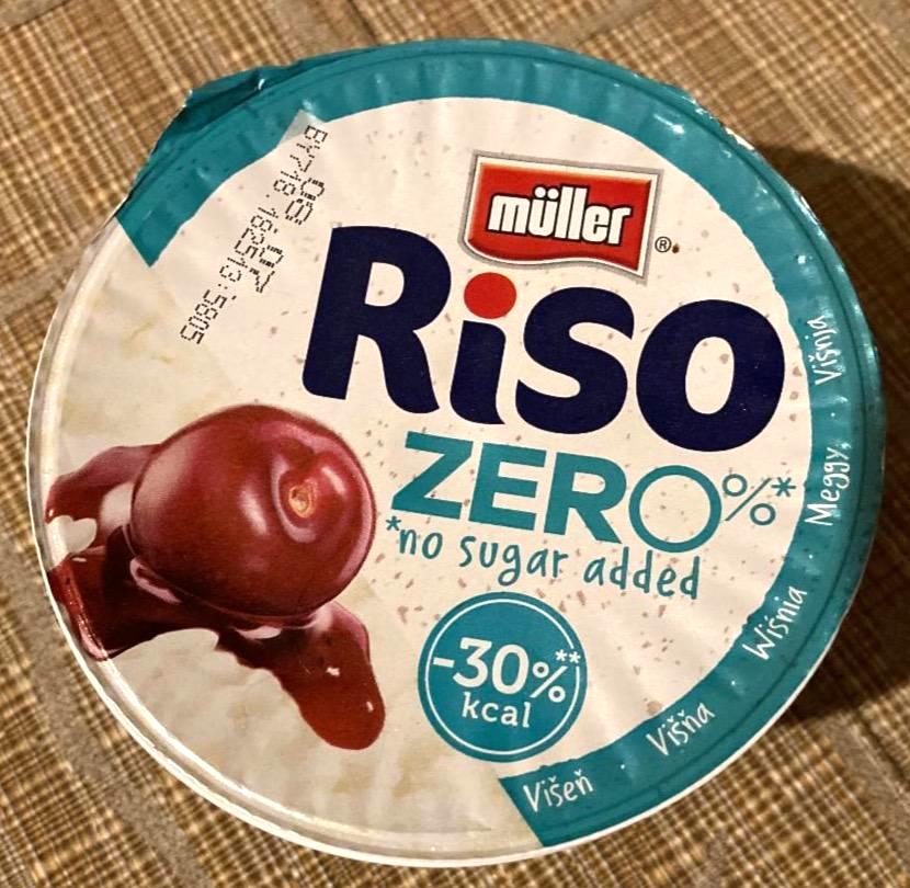 Képek - Riso Zero tejberizs desszert meggy készítménnyel Müller
