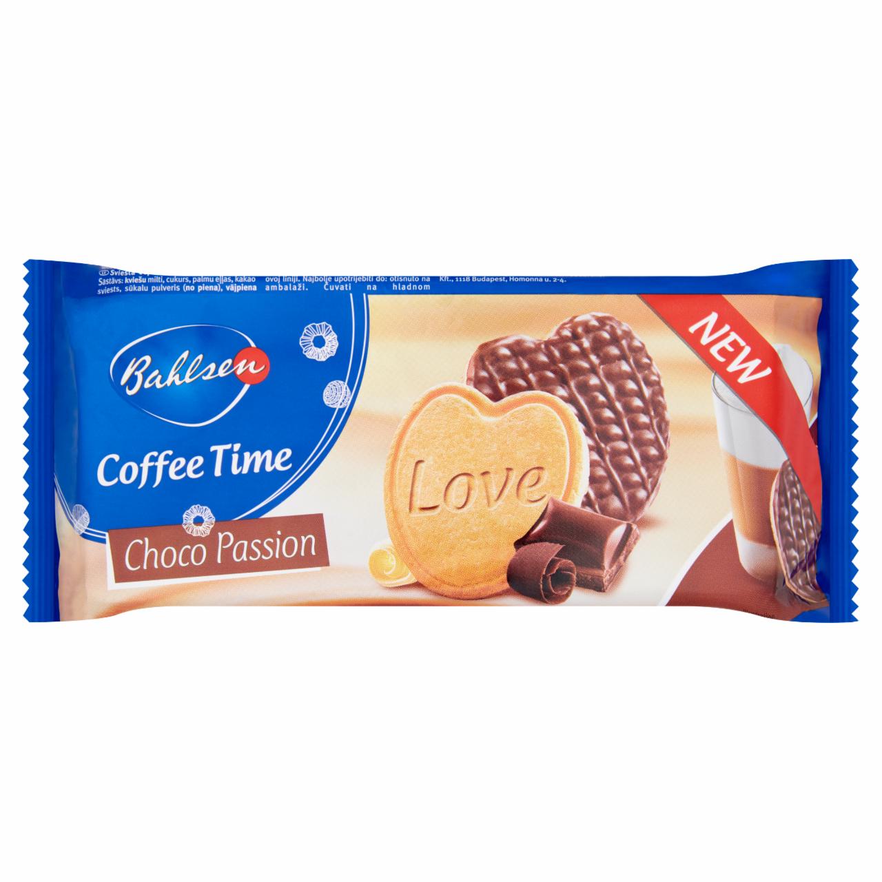 Képek - Bahlsen Coffee Time keksz vajas ízesítéssel, tejcsokoládéval mártva 143 g