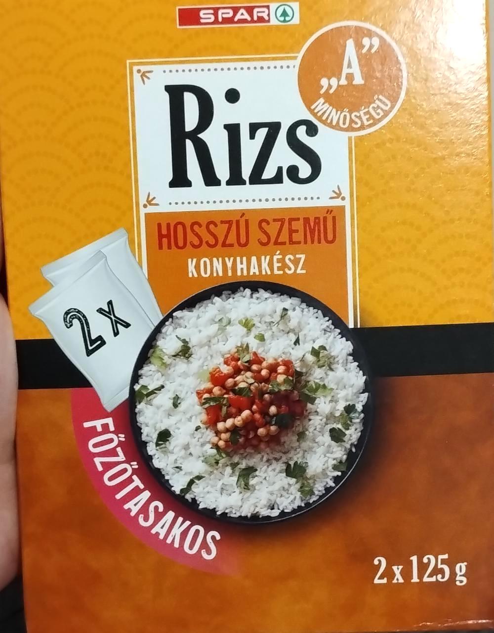 Képek - Rizs hosszúszemű konyhakész Spar