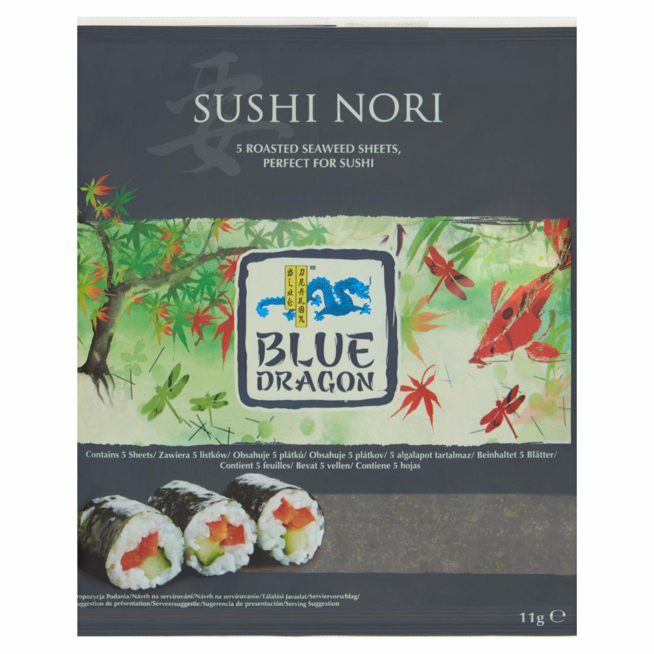Képek - Blue Dragon Sushi Nori szárított algalapok 11g