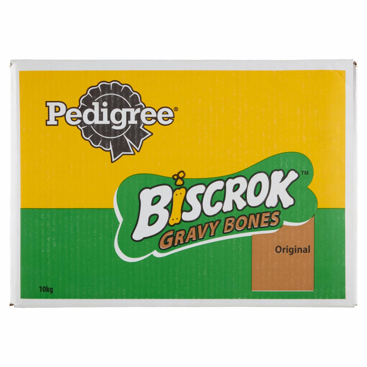 Képek - Pedigree Biscrok Gravy Bones Original kiegészítő állateledel felnőtt kutyák számára 10 kg
