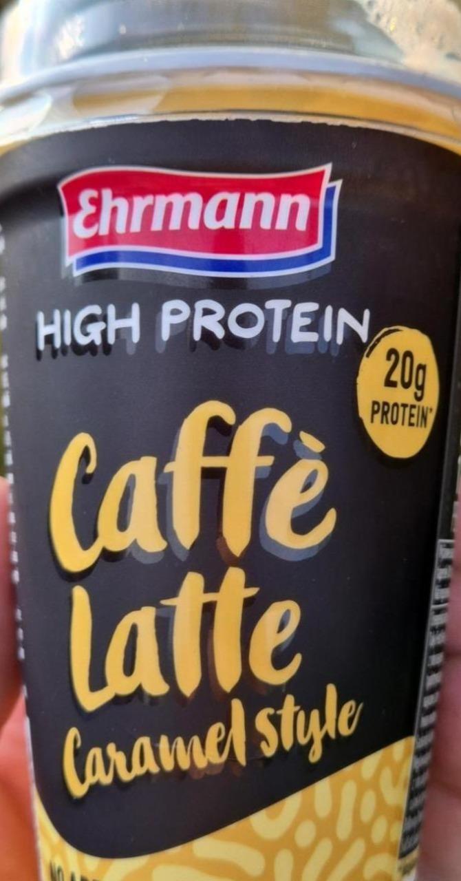 Képek - High protein caffé latte caramel style Ehrmann