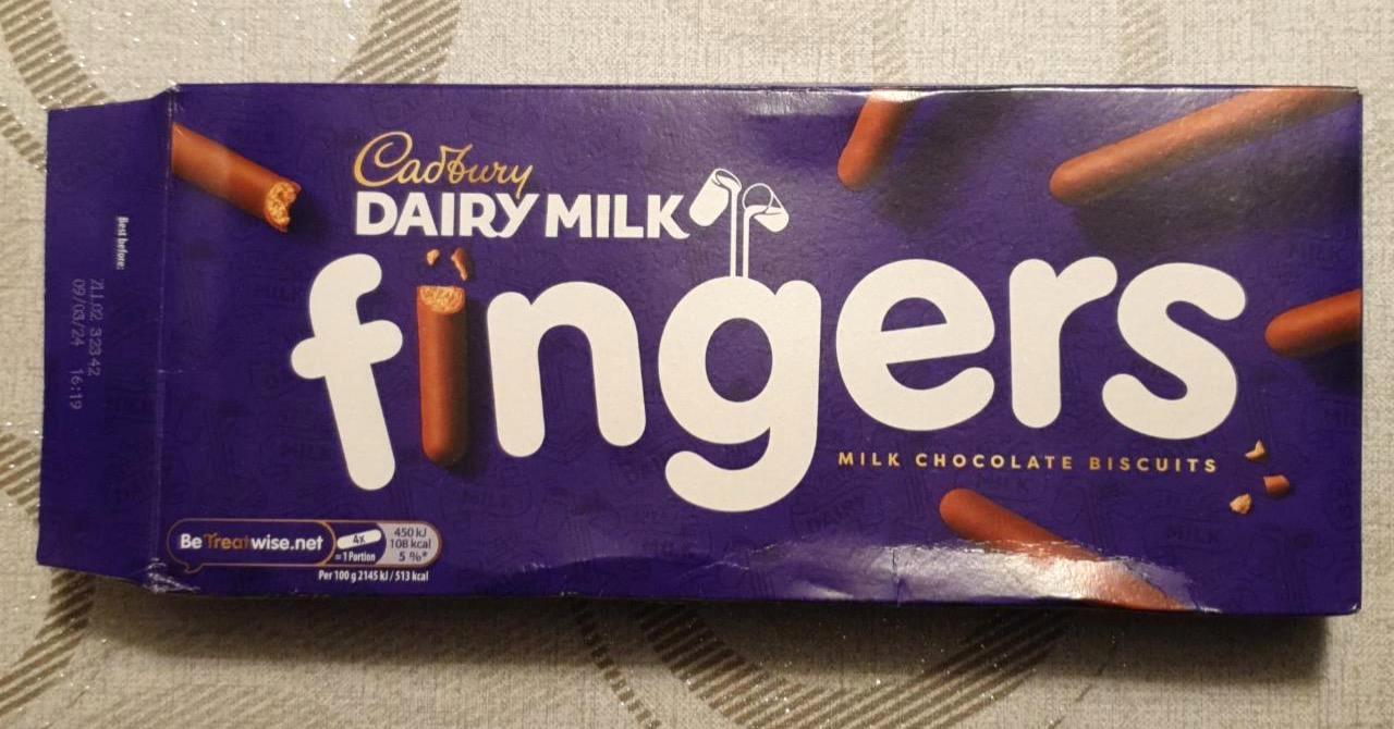 Képek - Dairy milk fingers Cadbury