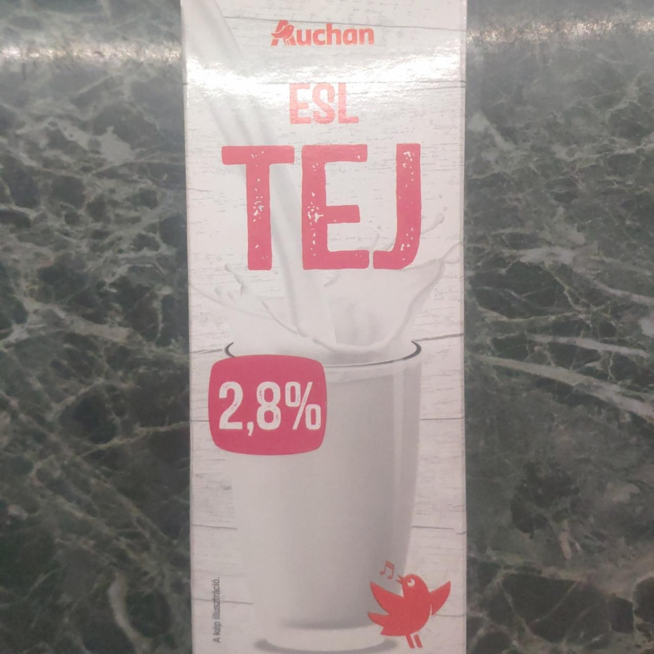 Képek - ESL tej 2,8% Auchan
