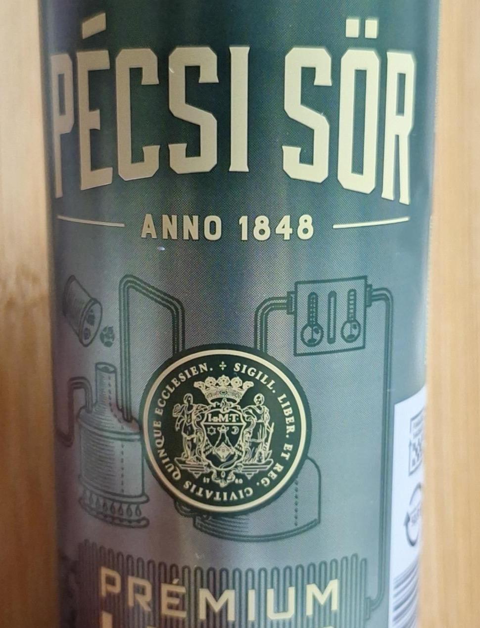Képek - Pécsi sör prémium lager