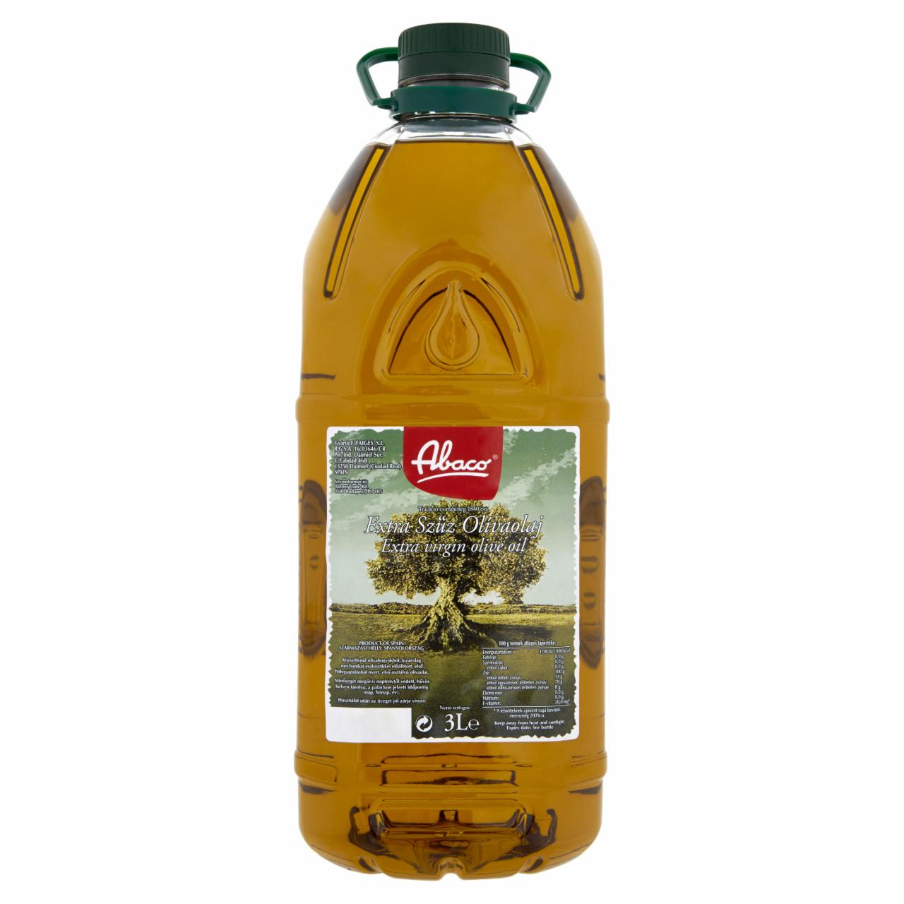 Képek - Abaco extra szűz olívaolaj 3 l