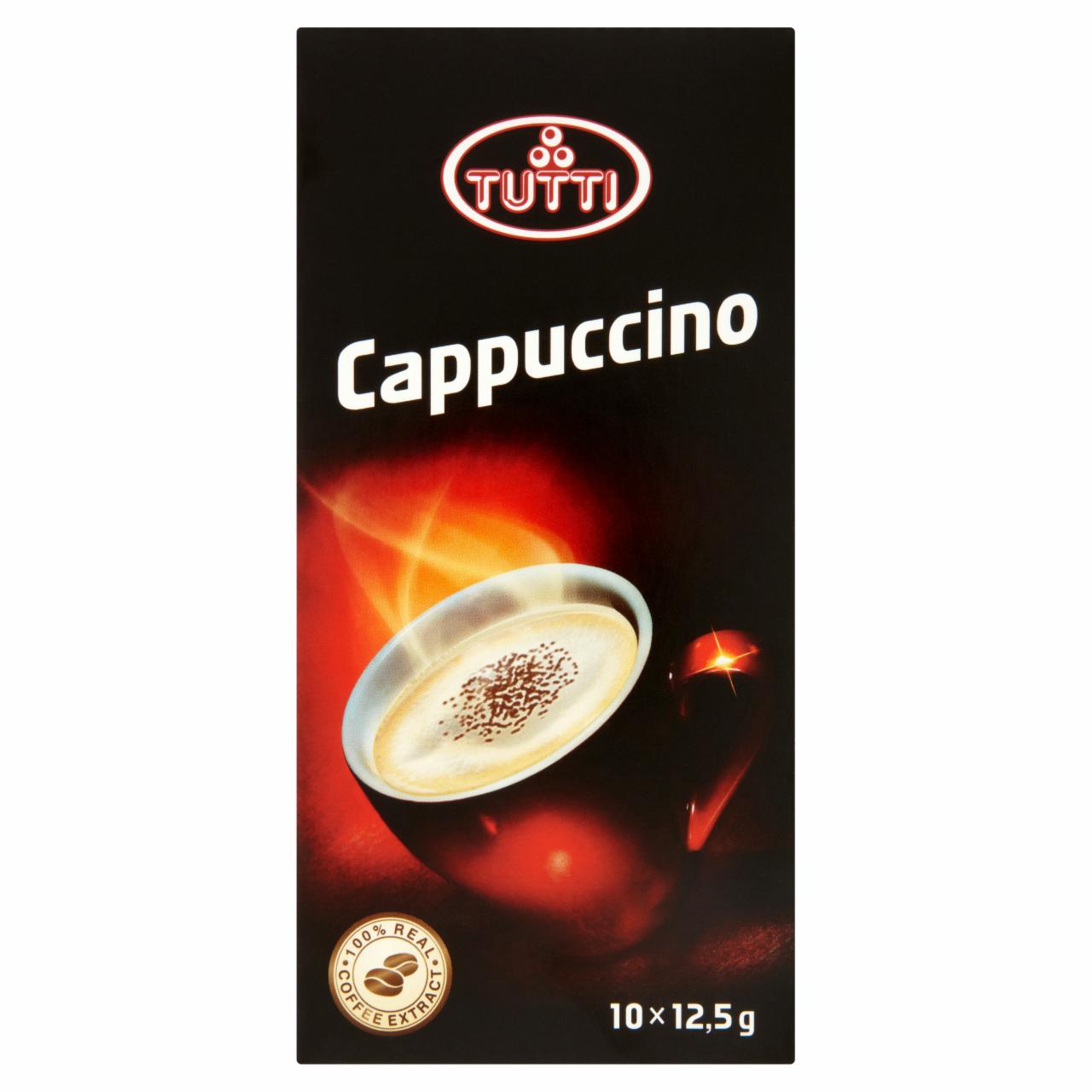 Képek - Tutti cappuccino kávéitalpor 10 x 12,5 g