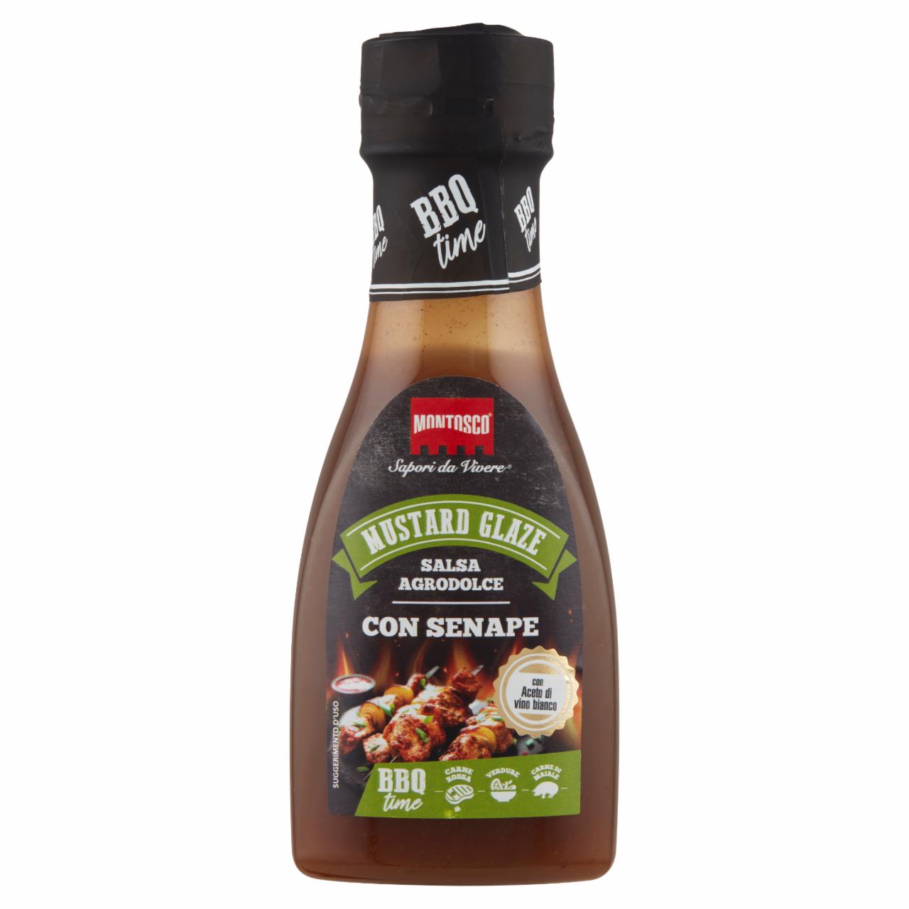 Képek - Montosco modenai balzsamecet IGP füstös BBQ ízesítéssel 250 ml