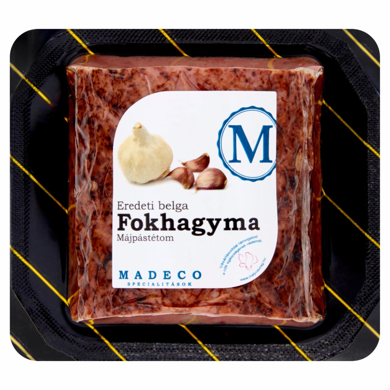 Képek - Eredeti belga fokhagymás májpástétom 170 g