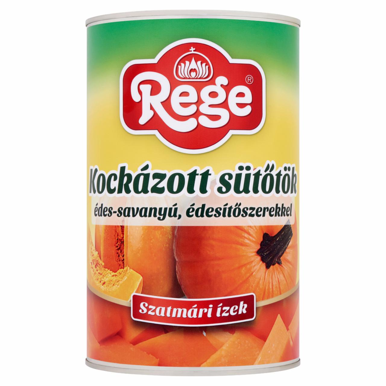 Képek - Rege édes-savanyú kockázott sütőtök édesítőszerekkel 4200 g