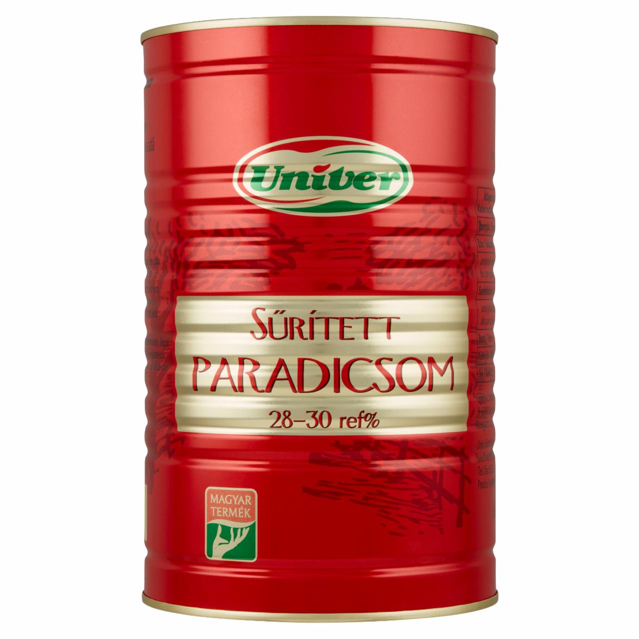 Képek - Univer sűrített paradicsom 4350 g