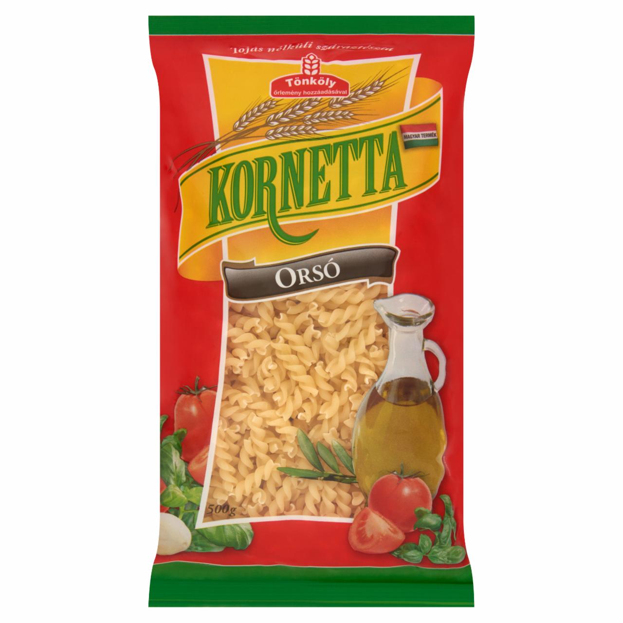 Képek - Kornetta orsó tojás nélküli száraztészta 500 g