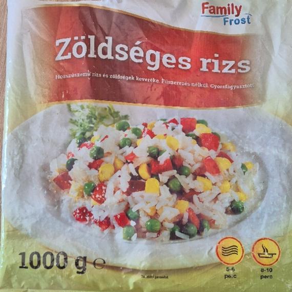 Képek - Zöldséges rizs Family Frost