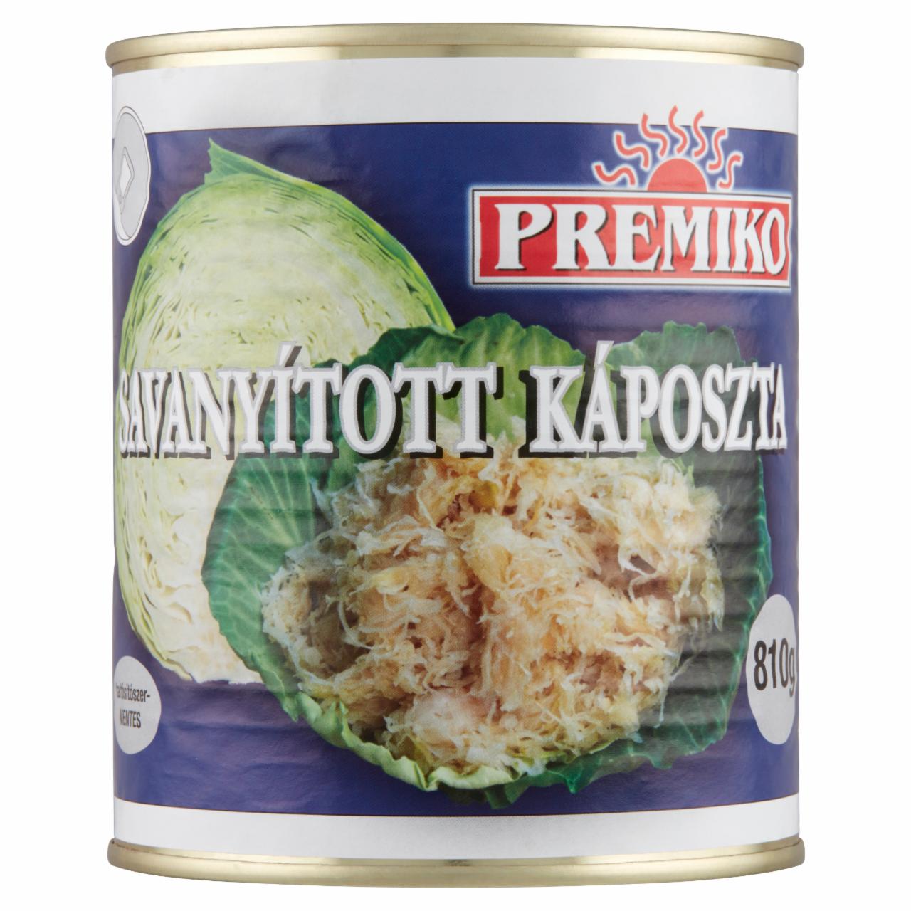 Képek - Premiko savanyított káposzta 810 g