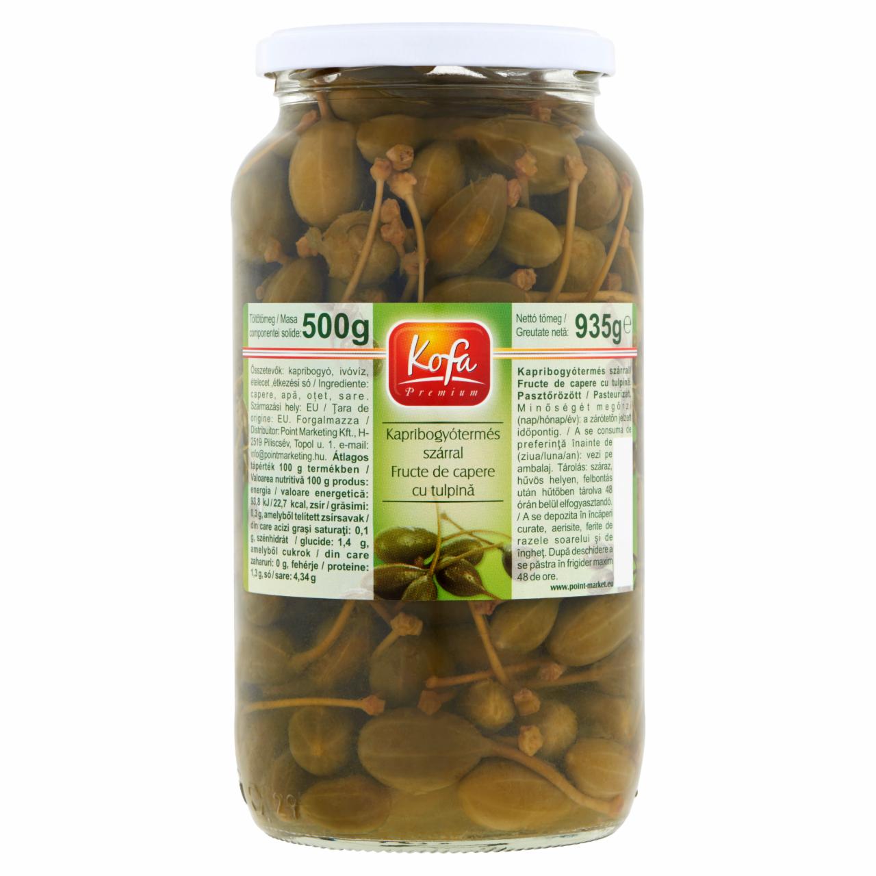 Képek - Kofa Premium kapribogyótermés szárral 935 g