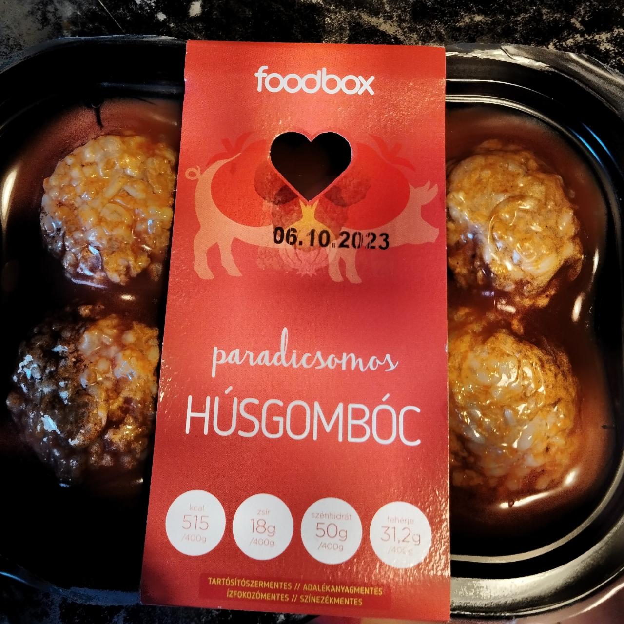 Képek - Paradicsomos húsgombóc Foodbox