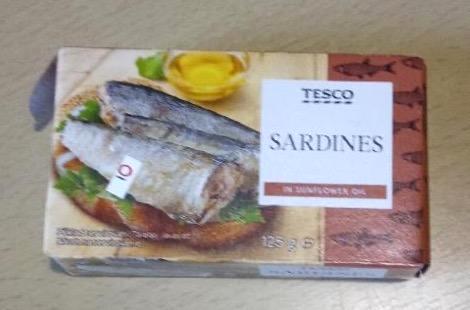 Képek - Szardínia napraforgó olajban hőkezelt Tesco