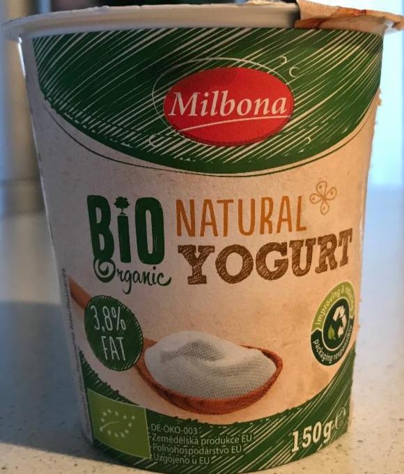 Képek - Bio Organic Natural yogurt Milbona