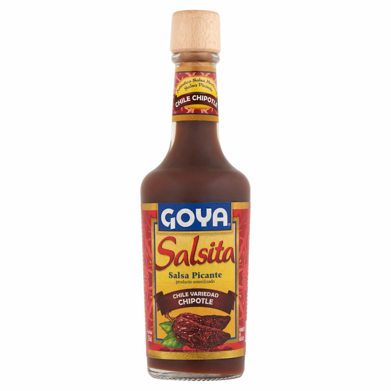Képek - Goya Salsita fűszeres csípős szósz Chipotle chili paprikából 226 ml