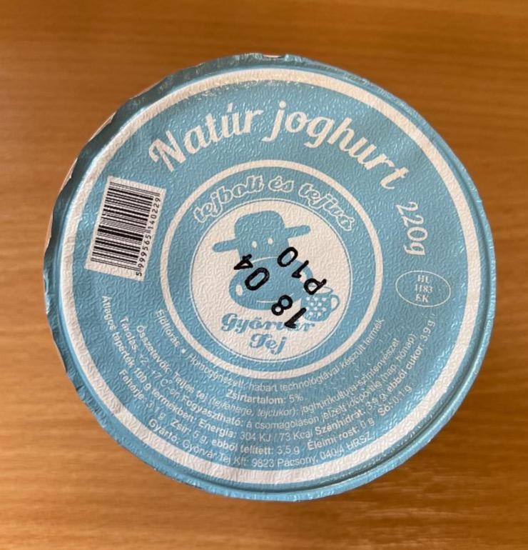 Képek - Natúr joghurt Győrvár Tej