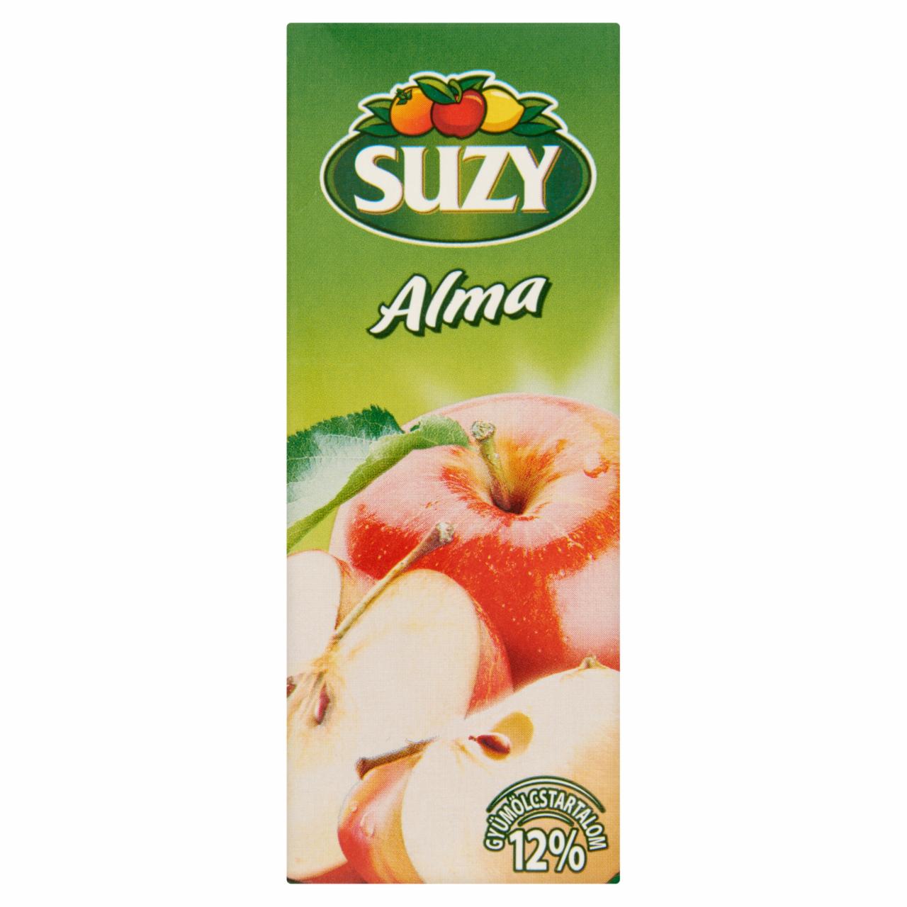 Képek - Suzy szűrt alma ital cukorral és édesítőszerekkel 0,2 l