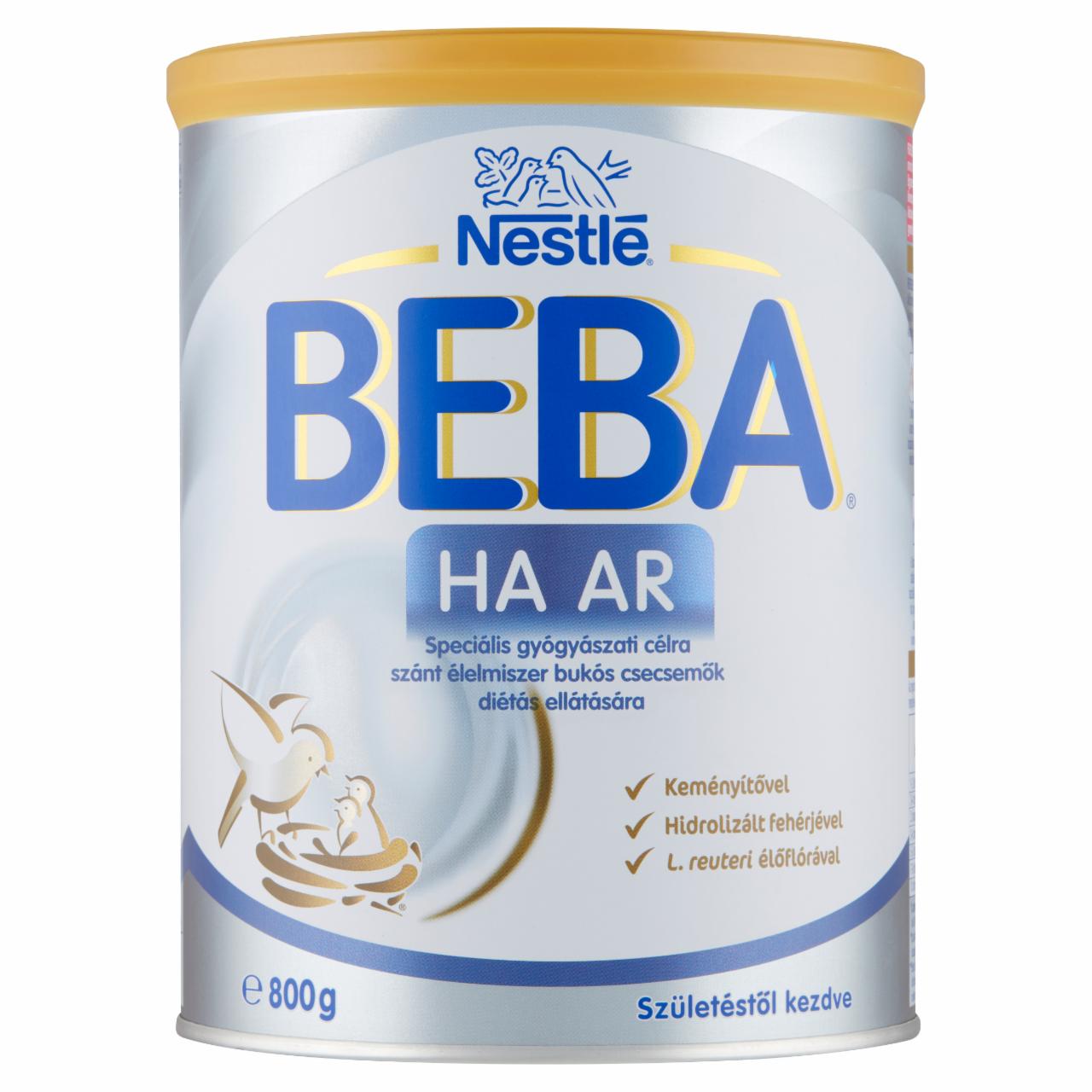 Képek - Beba HA AR speciális gyógyászati célra szánt élelmiszer születéstől kezdve 800 g